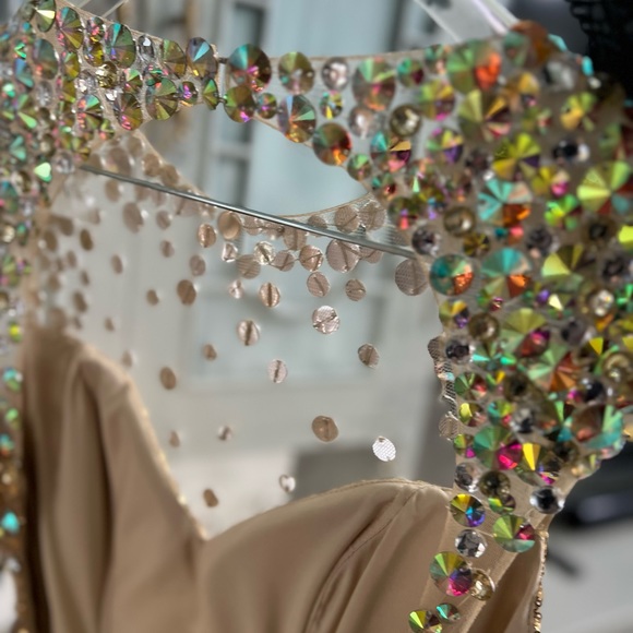 New Gala golden sparkly dress, size 8 - Picture 14 of 14